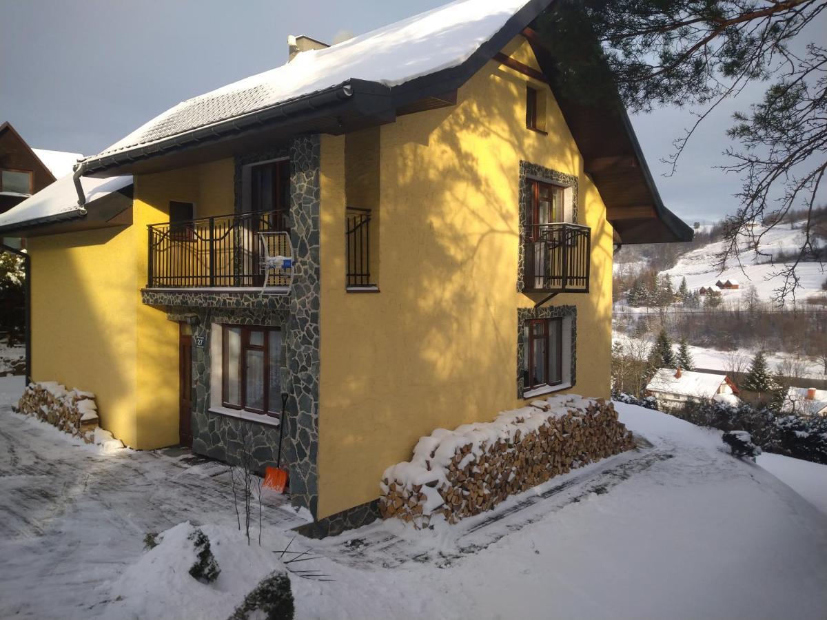 Dom W Bieszczadach 10 Osobowy Villa Wolkowyja Exteriör bild